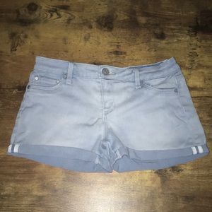 Girls Light Wash Jegging Shorts Size 14